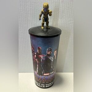 Avengers Endgame Marvel Cineplex Cup with Thanos Topper Lid
